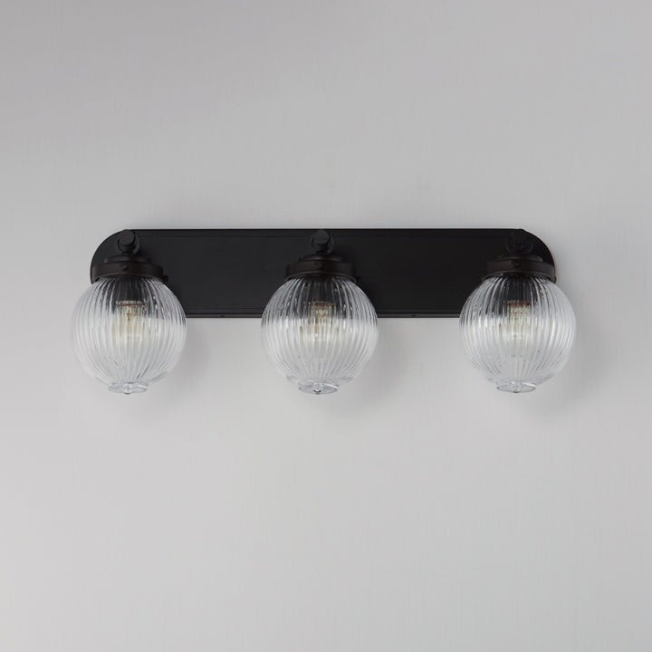 Maxim - 15193CROI - Three Light Bath Vanity - Kasbah - Oil Rubbed Bronze