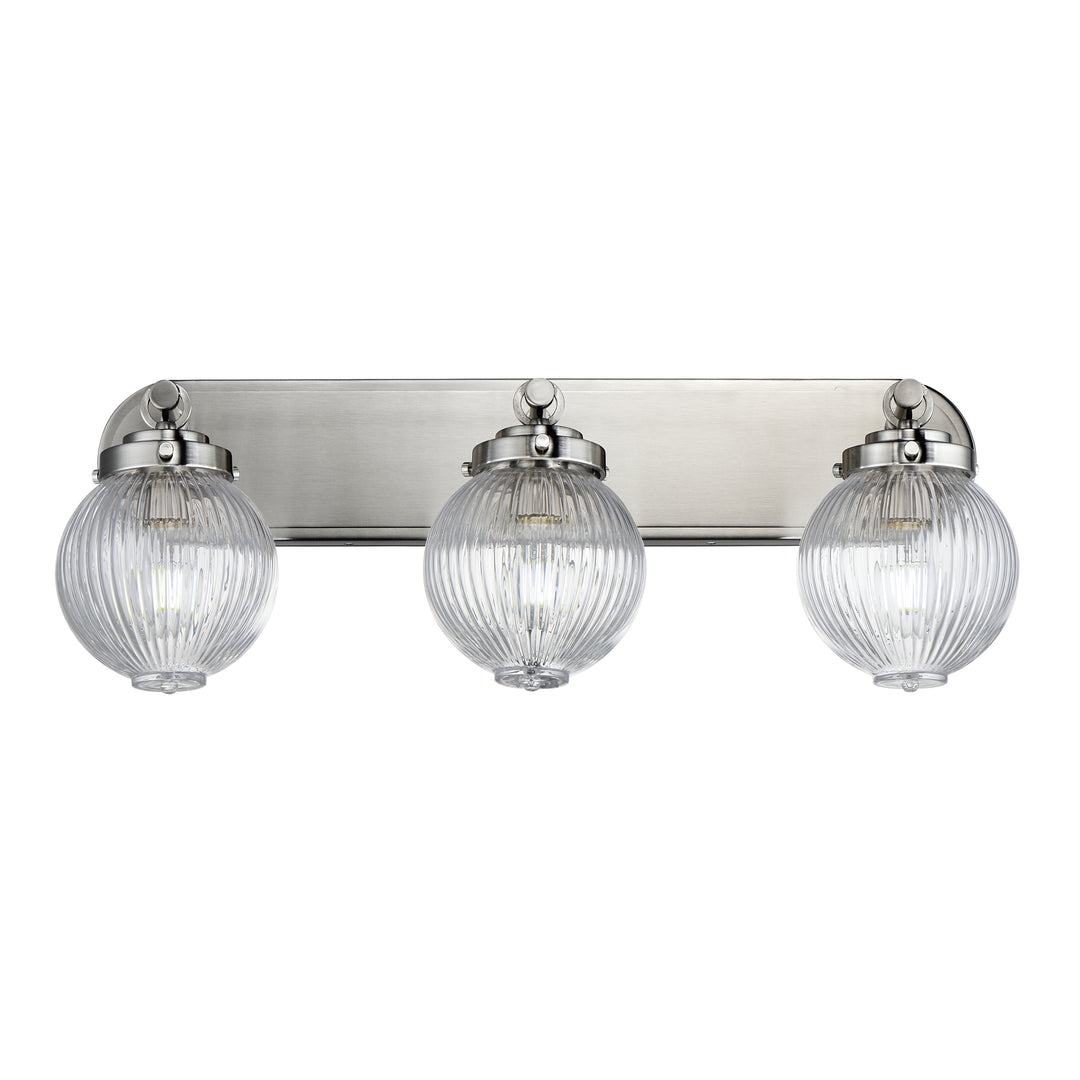 Maxim - 15193CRSN - Three Light Bath Vanity - Kasbah - Satin Nickel