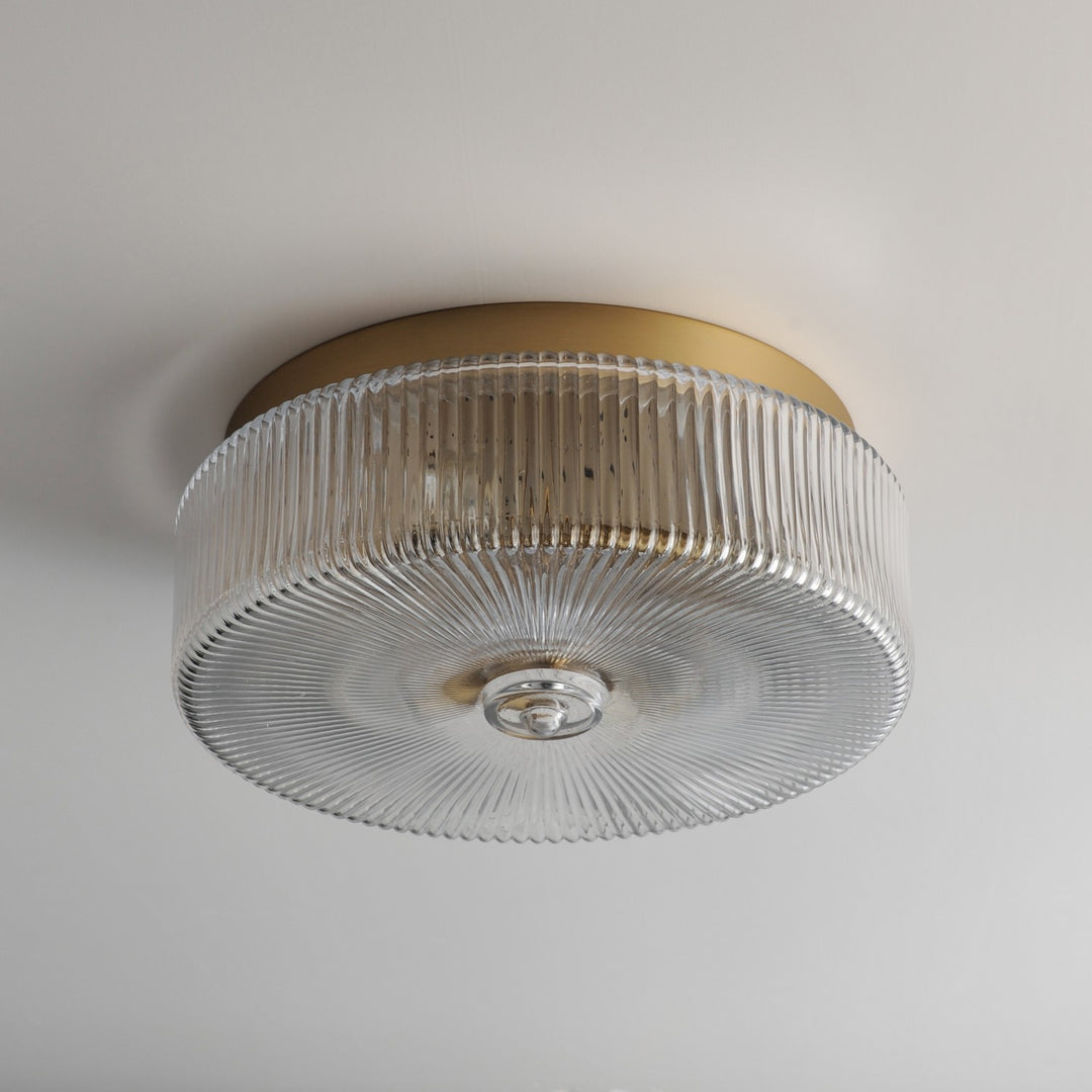 Maxim - 15199CRSBR - Four Light Flush Mount - Kasbah - Satin Brass
