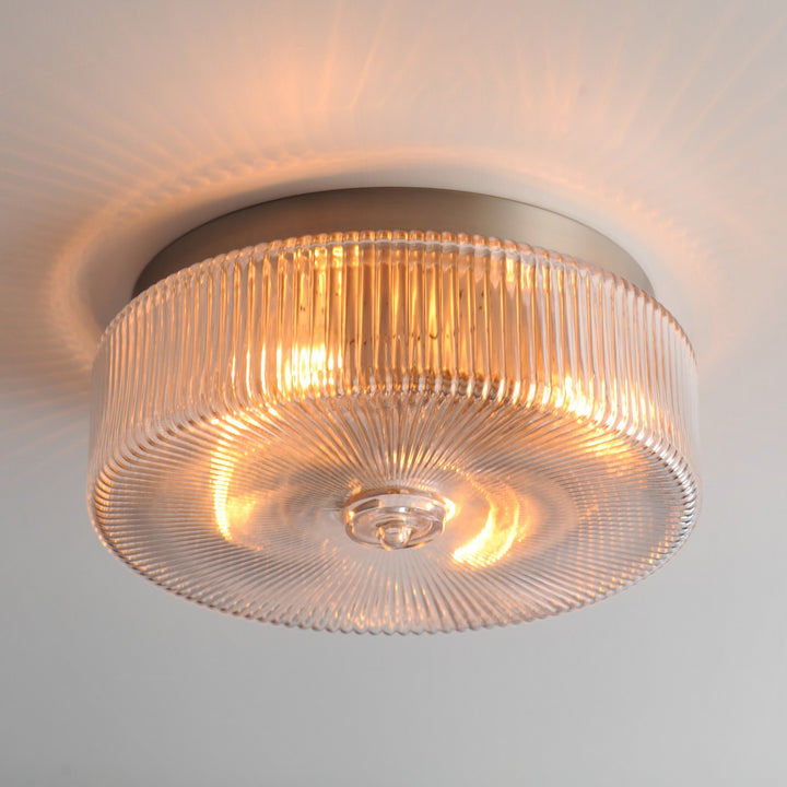 Maxim - 15199CRSN - Four Light Flush Mount - Kasbah - Satin Nickel