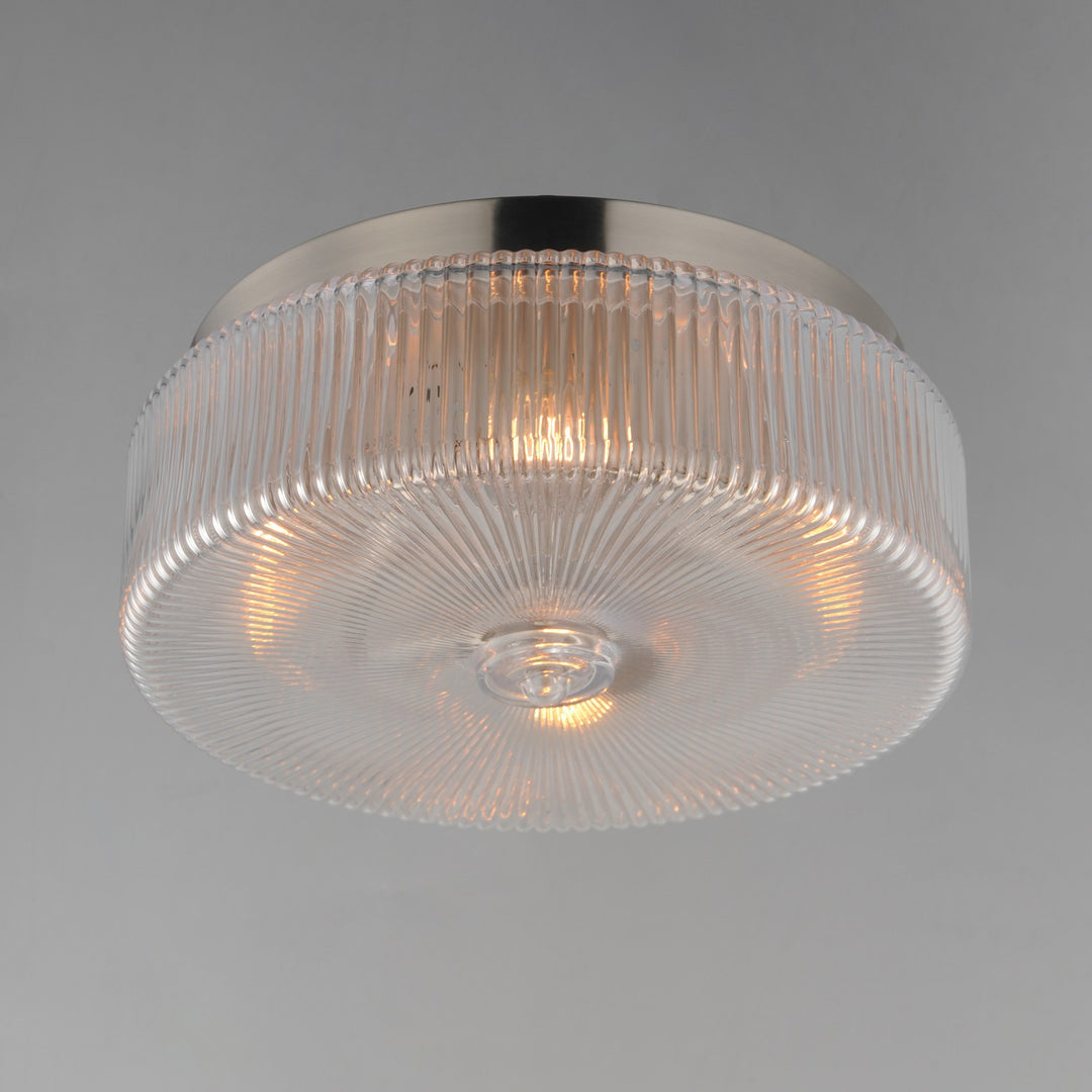 Maxim - 15199CRSN - Four Light Flush Mount - Kasbah - Satin Nickel