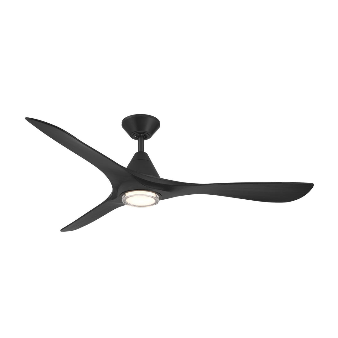 Modern Forms Fans Canada - FR-D2504-60L-MB - 60"Ceiling Fan - Carve - Matte Black