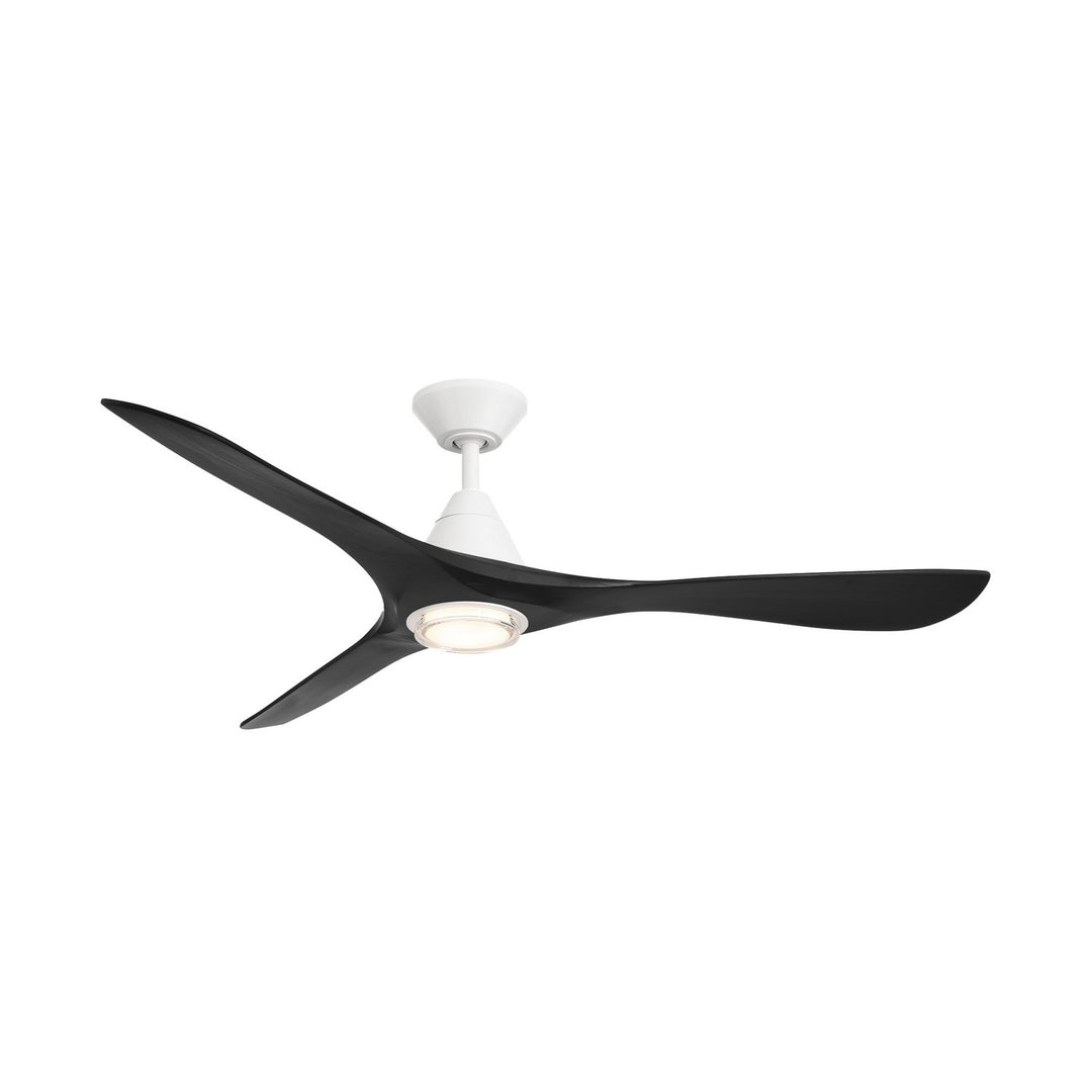 Modern Forms Fans Canada - FR-D2504-60L-MW/MB - 60"Ceiling Fan - Carve - Matte White/Matte Black