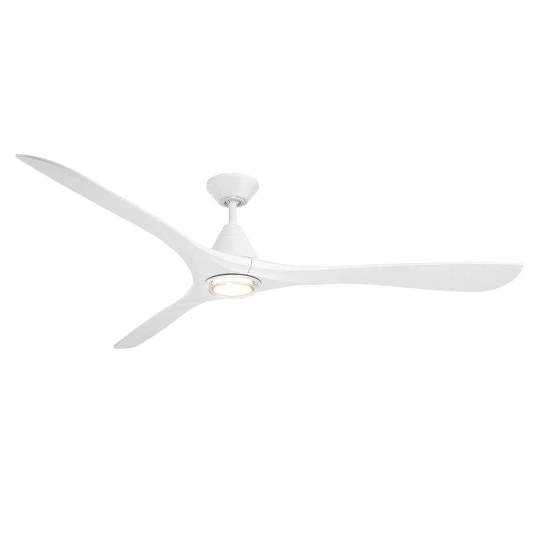 Modern Forms Fans Canada - FR-D2504-72L-MW - 72"Ceiling Fan - Carve - Matte White