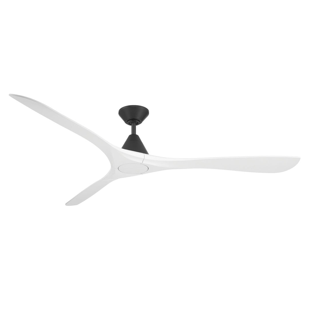 Modern Forms Fans Canada - FR-D2504-72-MB/MW - 72"Ceiling Fan - Carve - Matte Black/Matte White