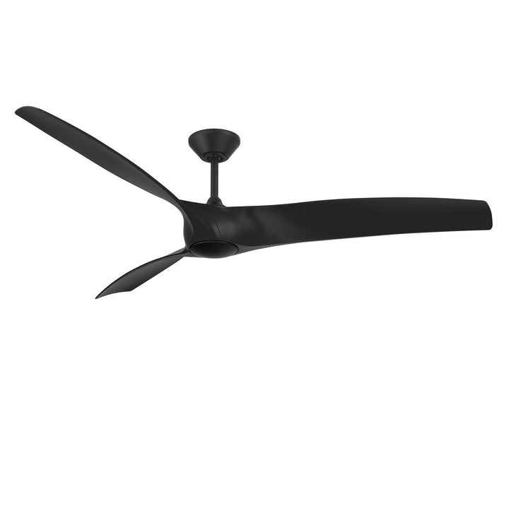 Modern Forms Fans Canada - FR-W2006-72L-MB - 72"Ceiling Fan - Zephyr - Matte Black