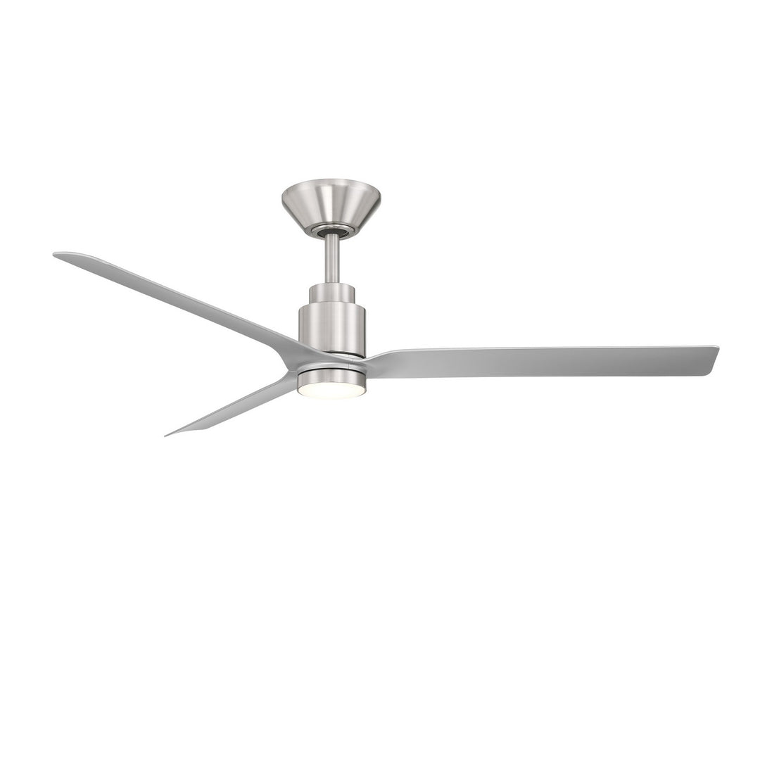 Modern Forms Fans Canada - FR-W2502-52L-BN/SL - 52"Ceiling Fan - Smooth - Brushed Nickel/Silver