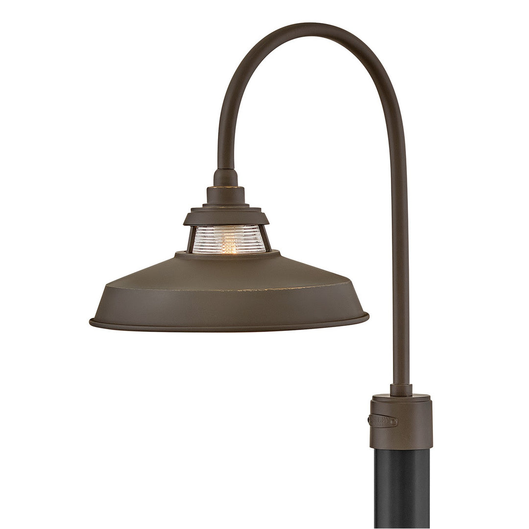Troyer LED Post Mount in Oil Rubbed Bronze - available from The Lighting Shoppe, trusted by Canadian homeowners