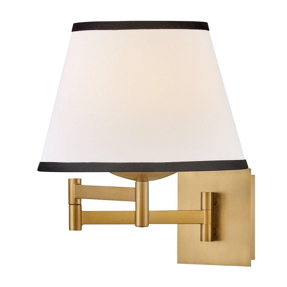 Sonia LED Wall Sconce in Lacquered Brass - available from The Lighting Shoppe, trusted by Canadian homeowners
