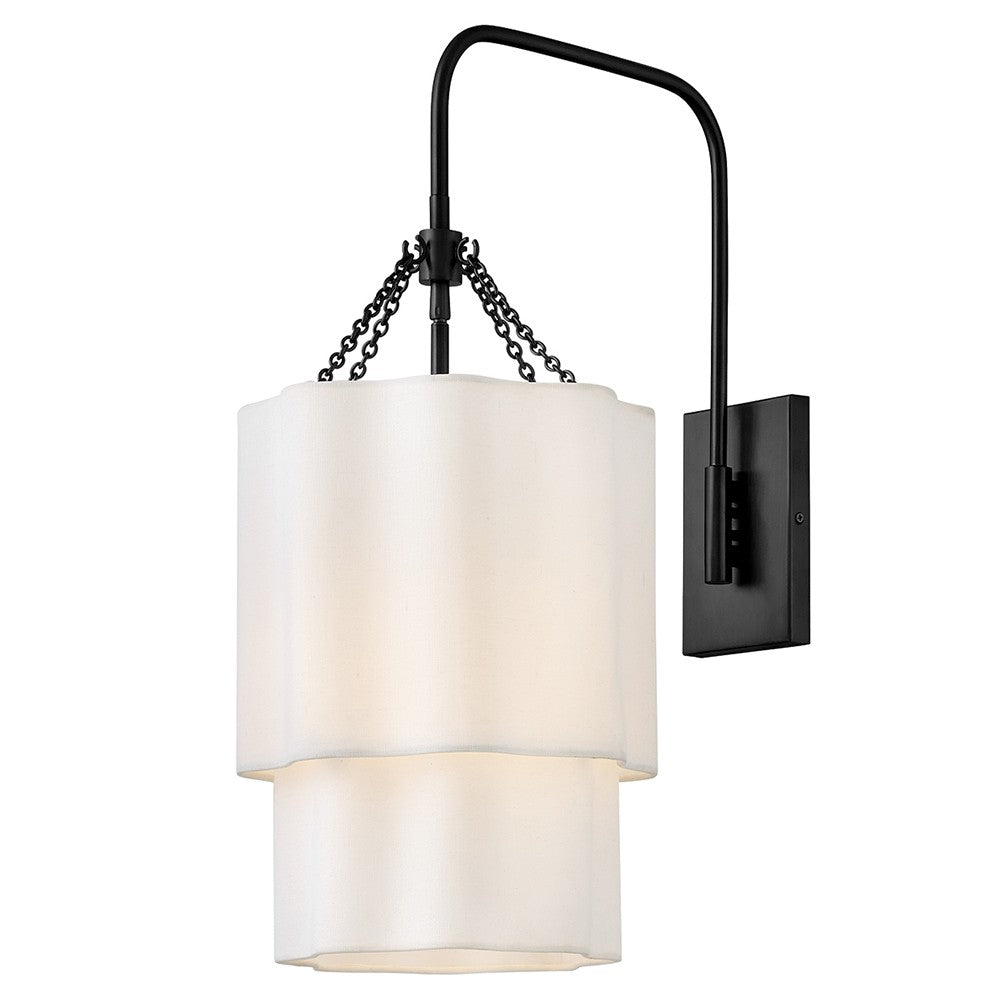 Gwen LED Wall Sconce in Black - available from The Lighting Shoppe, trusted by Canadian homeowners