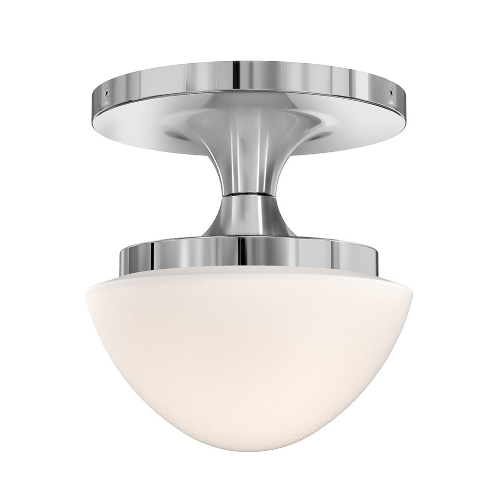 Knox LED Semi-Flush Mount in Chrome - available from The Lighting Shoppe, trusted by Canadian homeowners
