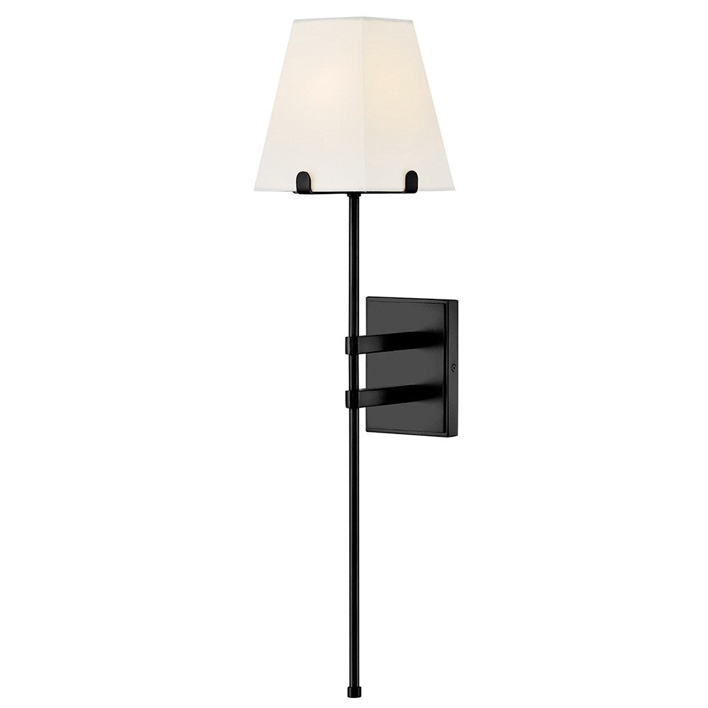 Benton LED Wall Sconce in Black - available from The Lighting Shoppe, trusted by Canadian homeowners