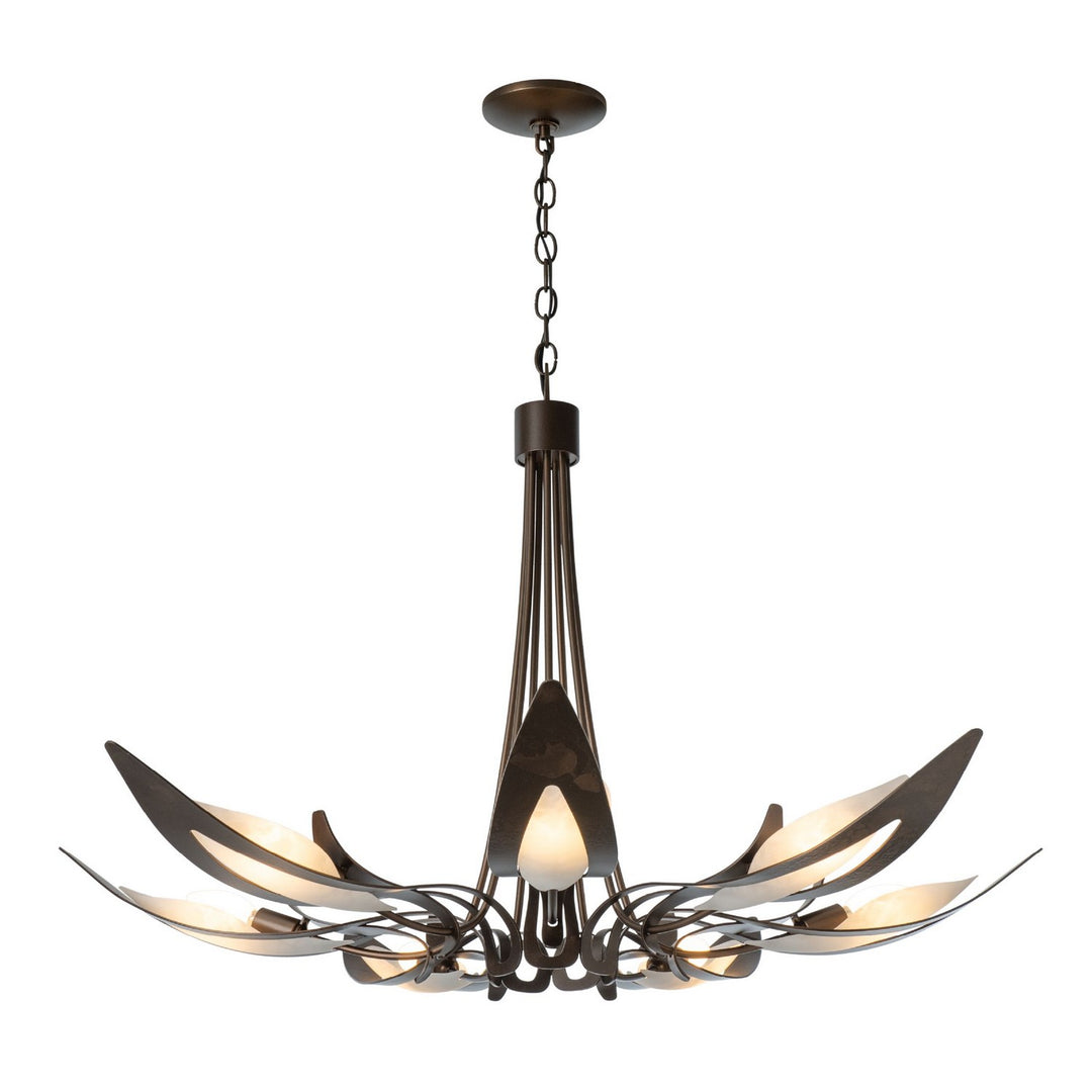 Hubbardton Forge Canada - 101320-SKT-05-BB0823 - Seven Light Chandelier - Parasol - Bronze