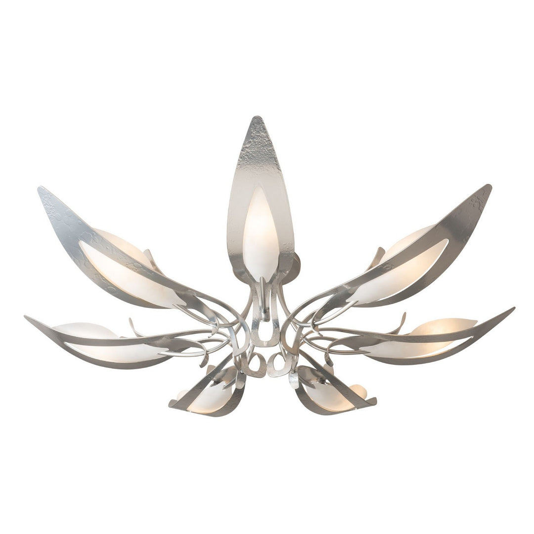 Hubbardton Forge Canada - 121320-SKT-85-BB0823 - Seven Light Semi-Flush Mount - Parasol - Sterling