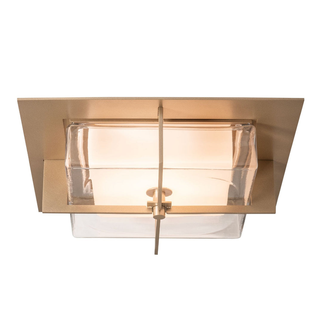 Hubbardton Forge Canada - 126400-LED-84-ZM0827 - LED Flush Mount - Axis - Soft Gold