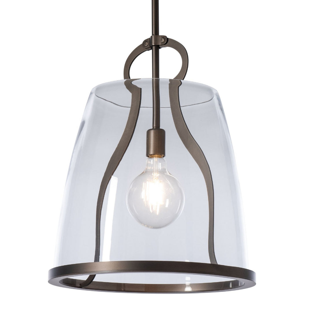 Hubbardton Forge Canada - 131066-SKT-MULT-07-ZM0819 - One Light Pendant - Caliper - Dark Smoke