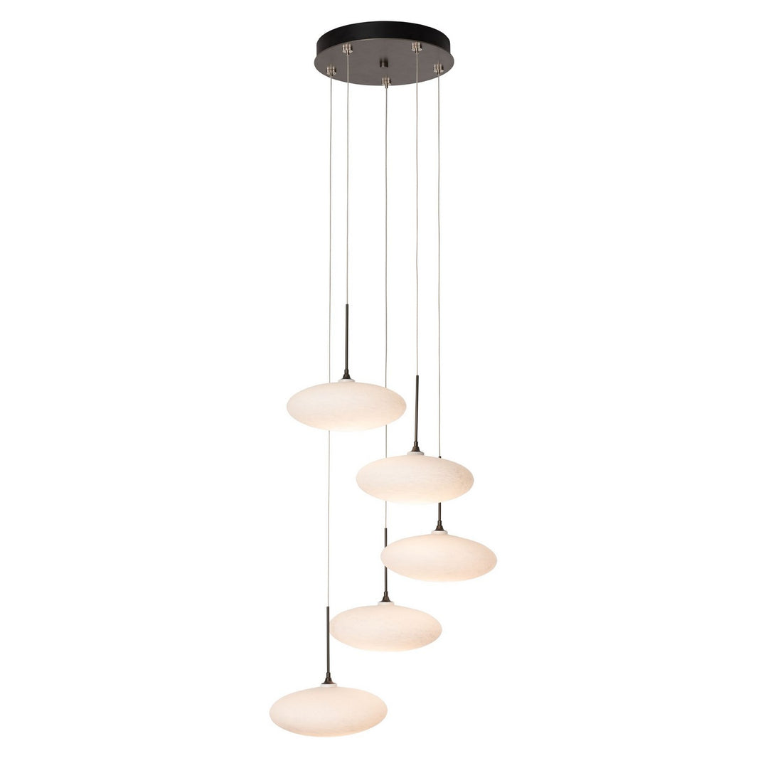Hubbardton Forge Canada - 131146-SKT-STND-07-GS0818 - LED Pendant - Clouds - Dark Smoke