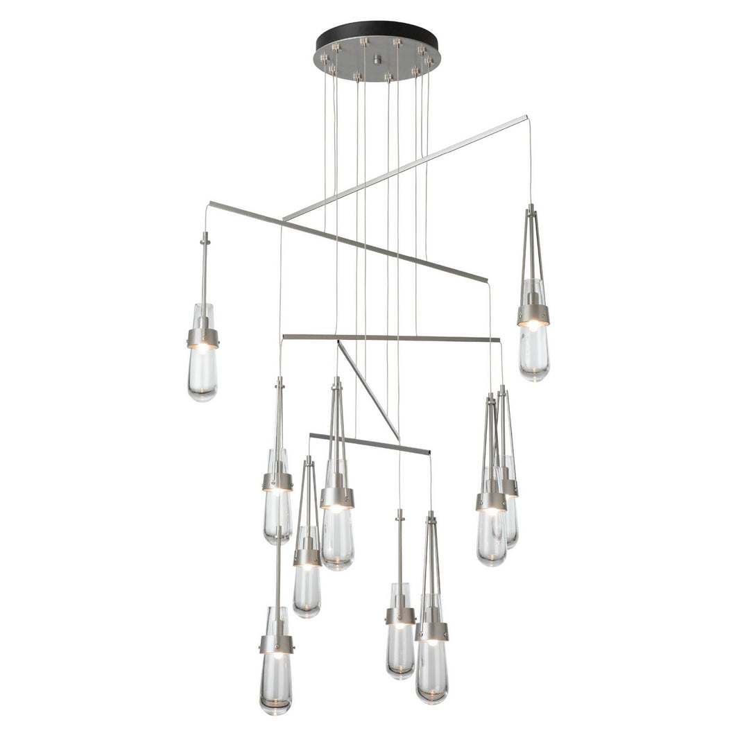 Hubbardton Forge Canada - 131149-SKT-STND-82-ZM0434 - LED Pendant - Link - Vintage Platinum