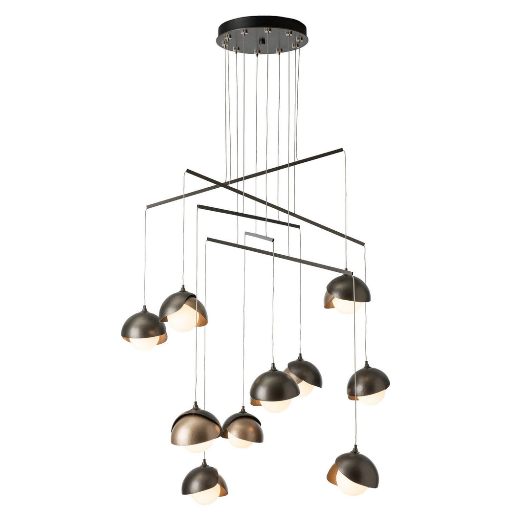 Hubbardton Forge Canada - 131155-SKT-STND-07-84-GG0711 - LED Pendant - Brooklyn - Dark Smoke