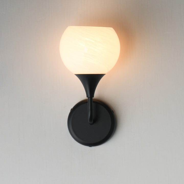Maxim - 21221MRBK - One Light Wall Sconce - Neve - Black