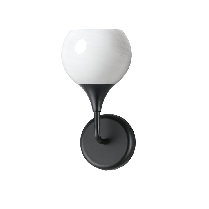 Maxim - 21221MRBK - One Light Wall Sconce - Neve - Black