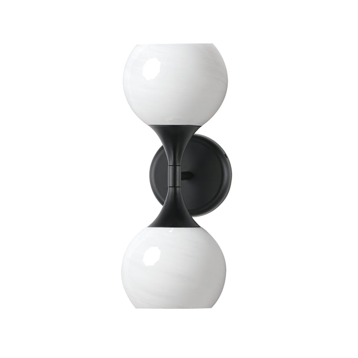 Maxim - 21222MRBK - Two Light Wall Sconce - Neve - Black