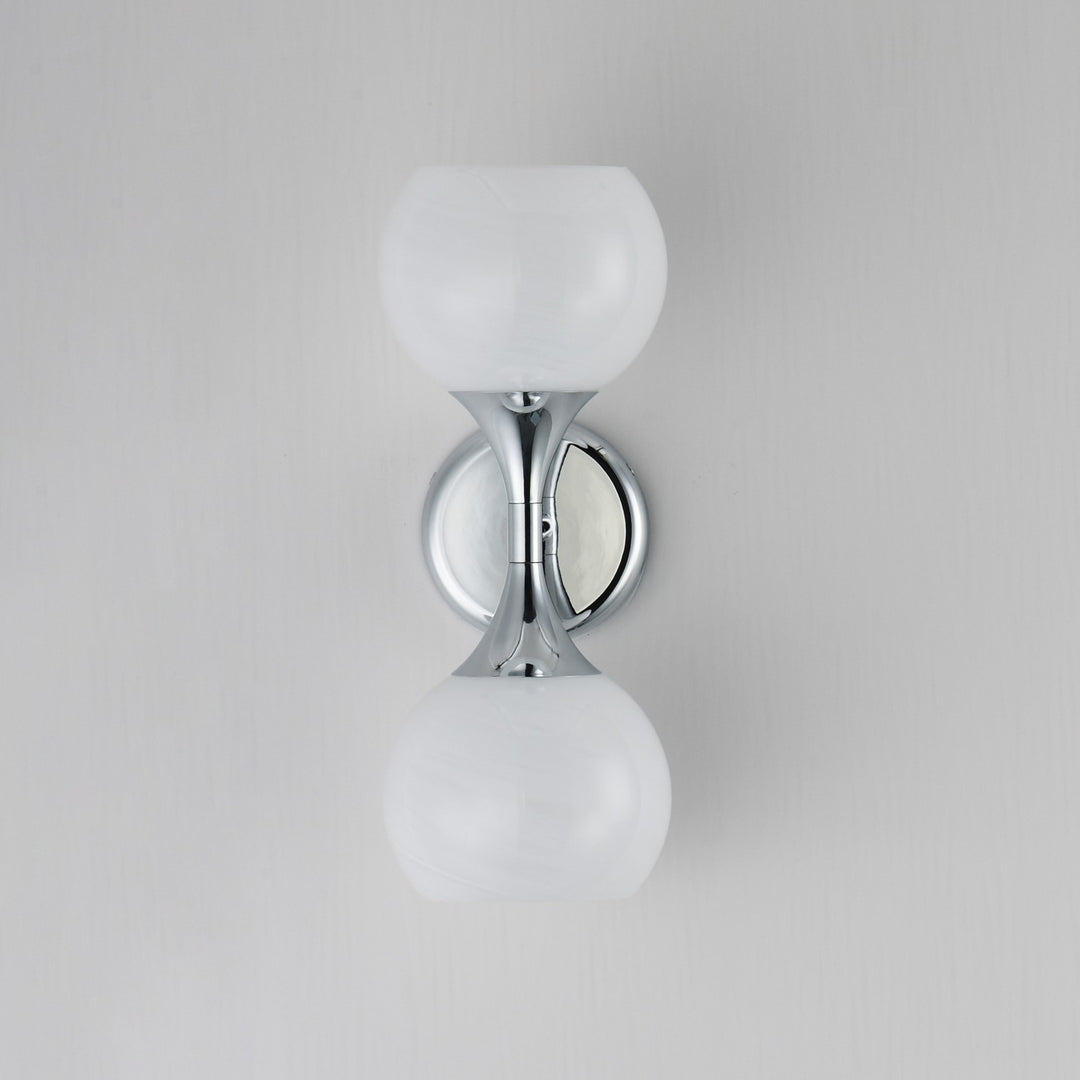 Maxim - 21222MRPC - Two Light Wall Sconce - Neve - Polished Chrome
