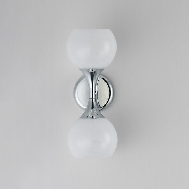 Maxim - 21222MRPC - Two Light Wall Sconce - Neve - Polished Chrome