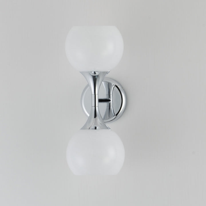 Maxim - 21222MRPC - Two Light Wall Sconce - Neve - Polished Chrome