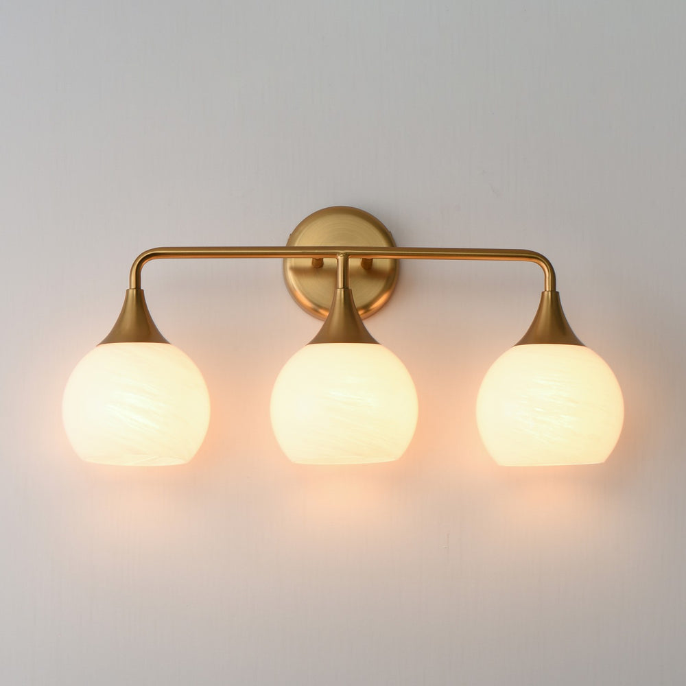 Maxim - 21223MRNAB - Three Light Bath Vanity - Neve - Natural Aged Brass