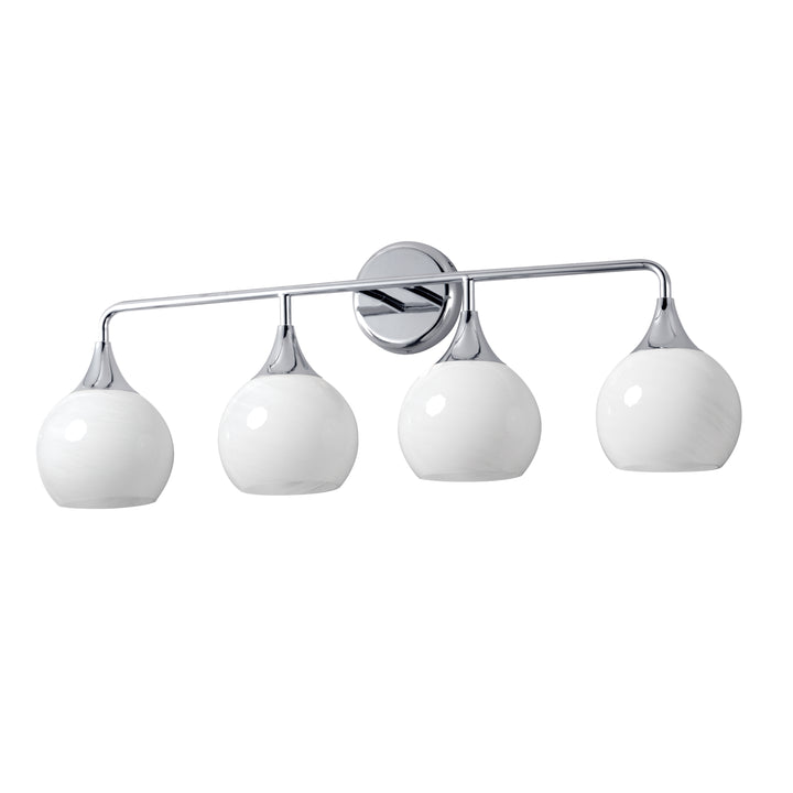 Maxim - 21224MRPC - Four Light Bath Vanity - Neve - Polished Chrome