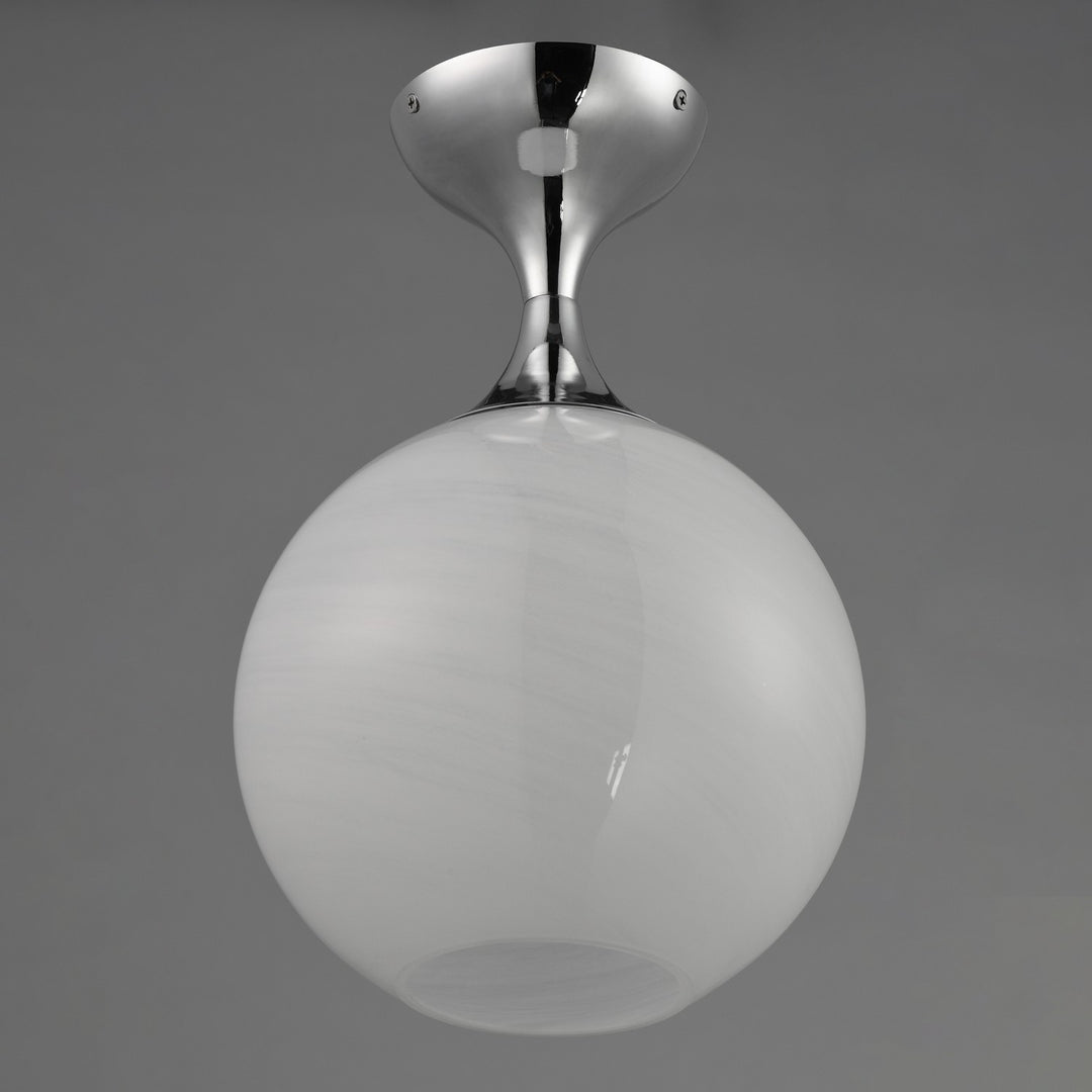 Maxim - 21229MRPC - One Light Flush Mount - Neve - Polished Chrome