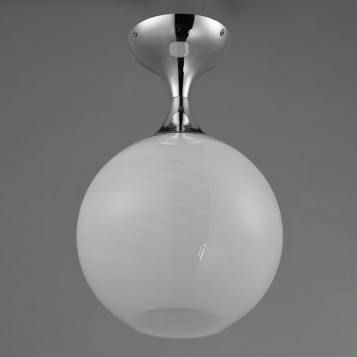 Maxim - 21229MRPC - One Light Flush Mount - Neve - Polished Chrome