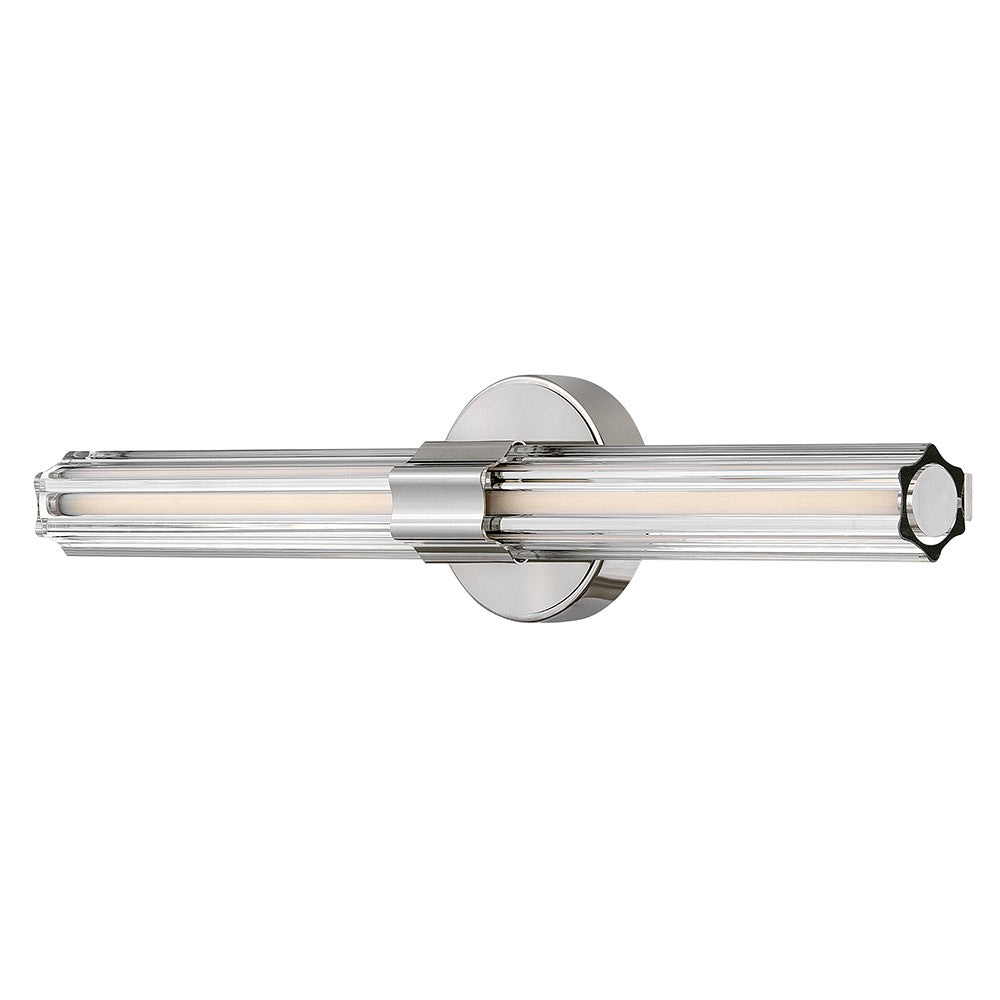 Georgette LED Vanity in Polished Nickel - available from The Lighting Shoppe, trusted by Canadian homeowners