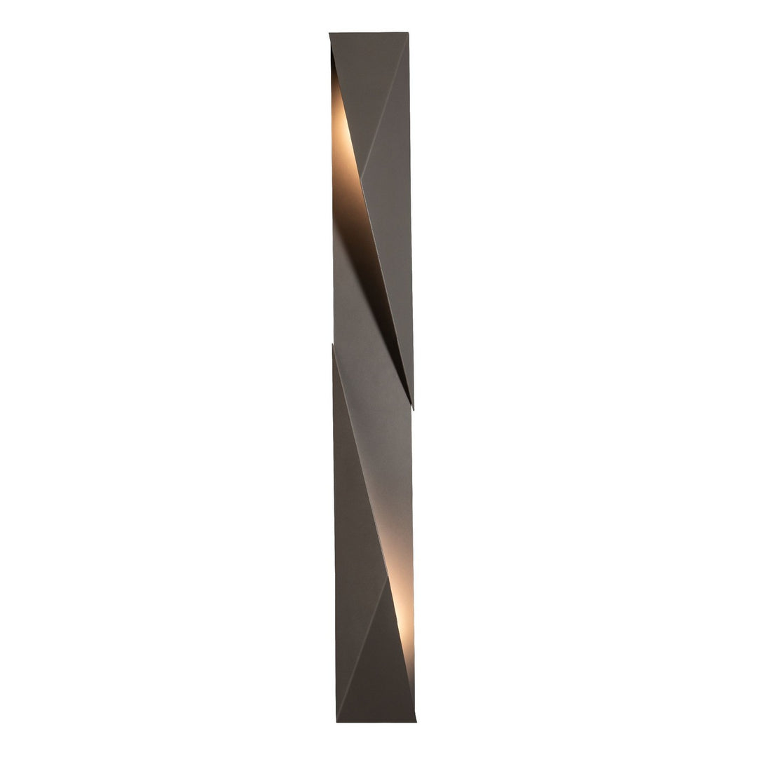Hubbardton Forge Canada - 302044-SKT-RGT-78 - Two Light Outdoor Wall Sconce - Carbon - Coastal Burnished Steel