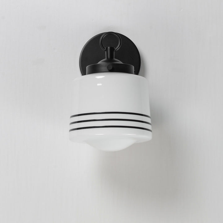 Maxim - 21531WTBK - One Light Wall Sconce - Eureka - Black