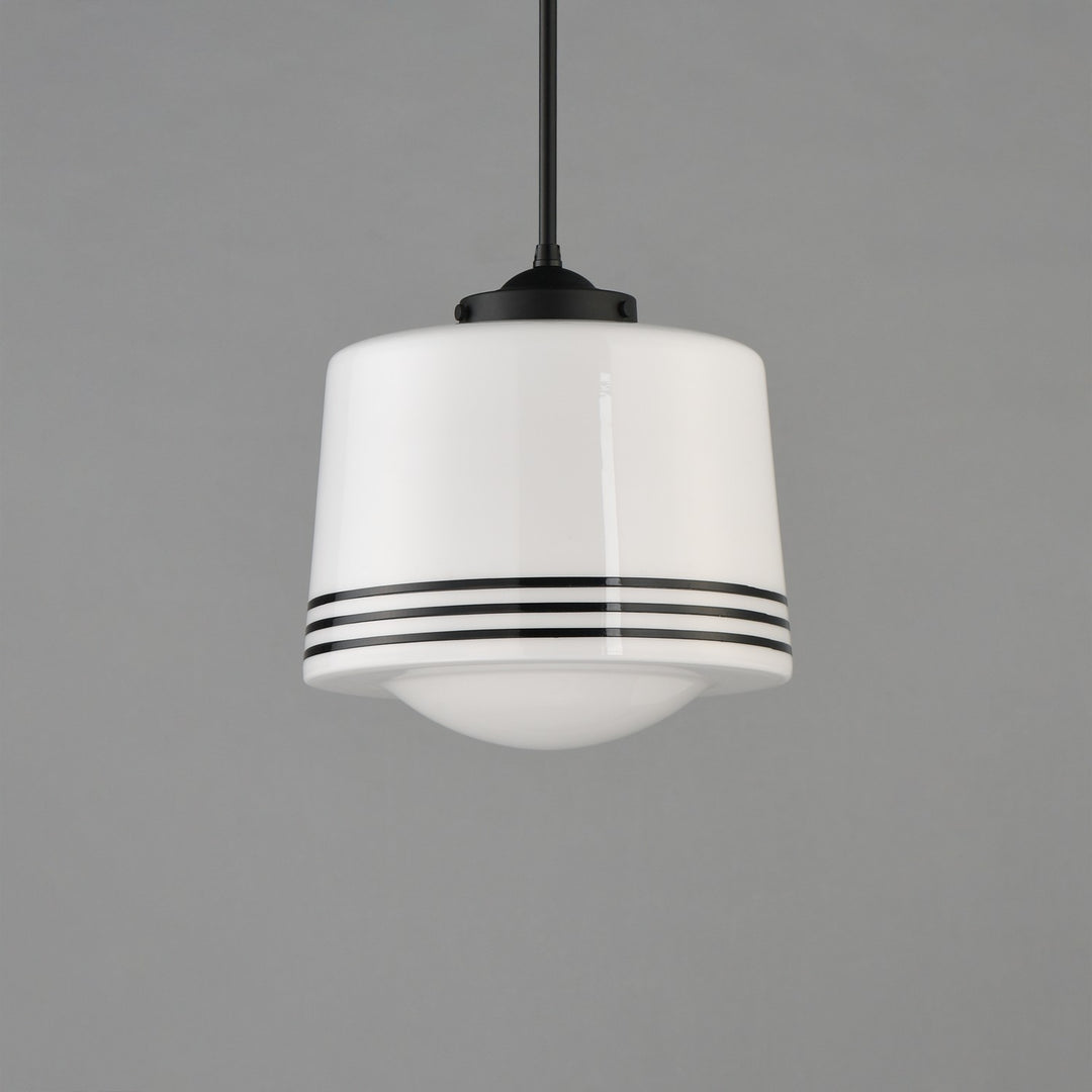 Maxim - 21532WTBK - One Light Pendant - Eureka - Black