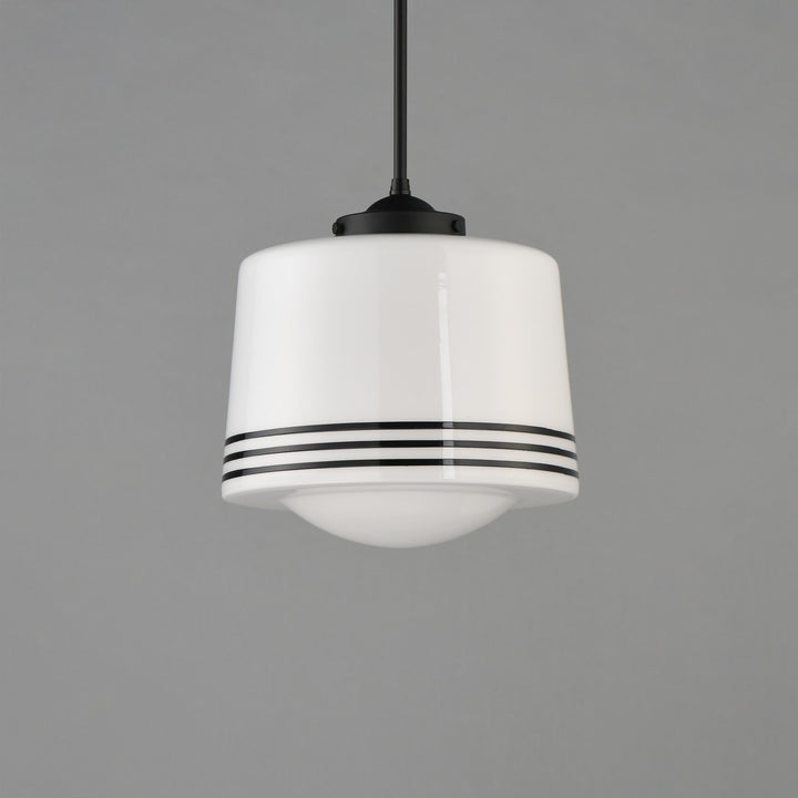 Maxim - 21532WTBK - One Light Pendant - Eureka - Black