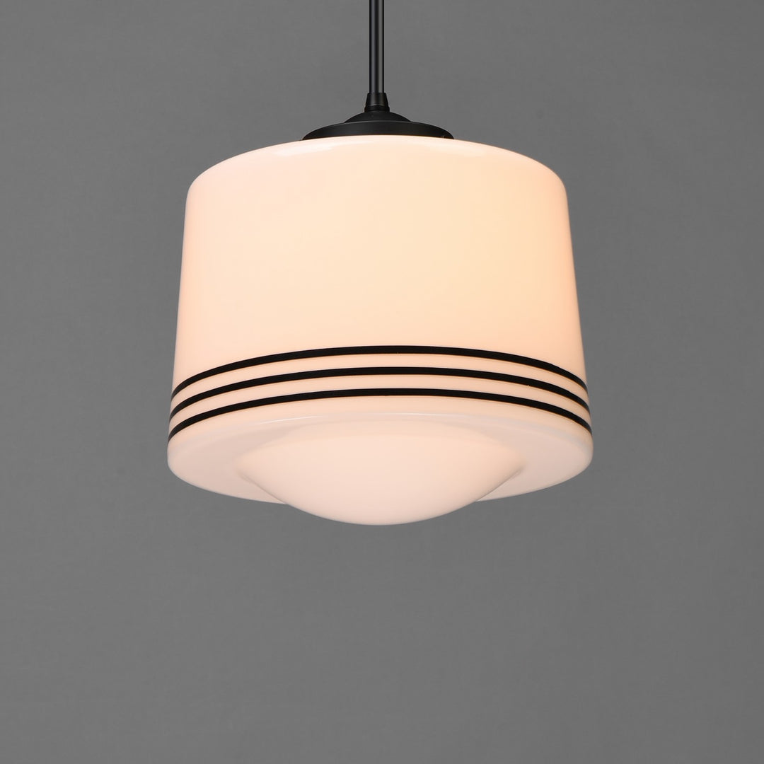 Maxim - 21532WTBK - One Light Pendant - Eureka - Black