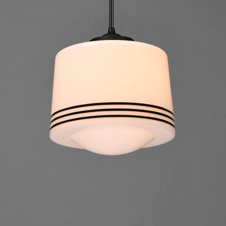 Maxim - 21532WTBK - One Light Pendant - Eureka - Black