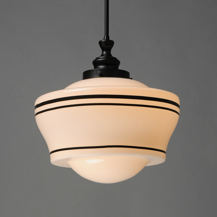 Maxim - 21533WTBK - One Light Pendant - Eureka - Black