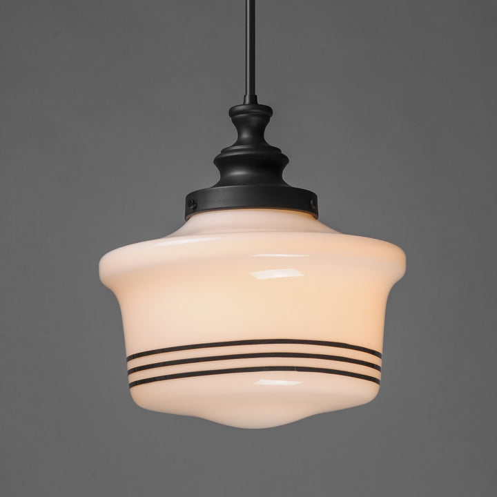 Maxim - 21534WTBK - One Light Pendant - Eureka - Black