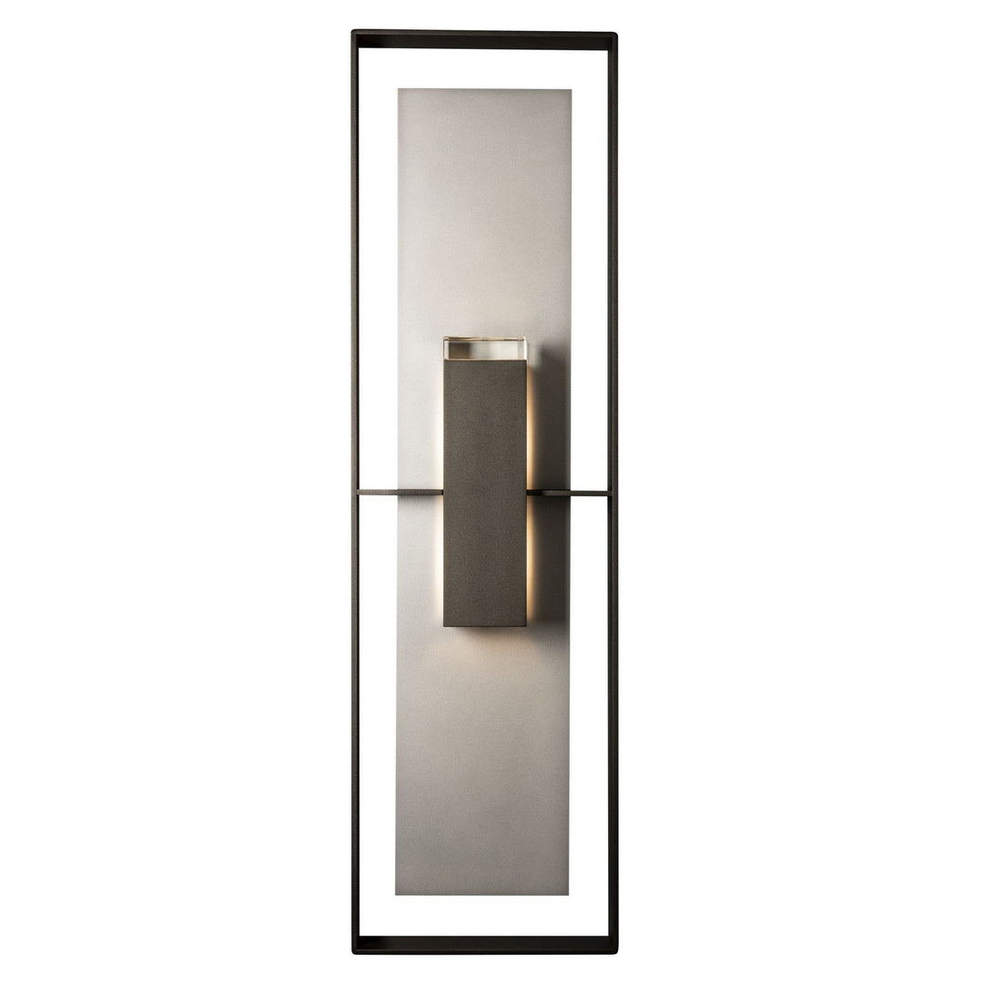 Hubbardton Forge Canada - 302668-SKT-14-78-ZM0851 - Two Light Outdoor Wall Sconce - Shadow Box - Coastal Oil Rubbed Bronze
