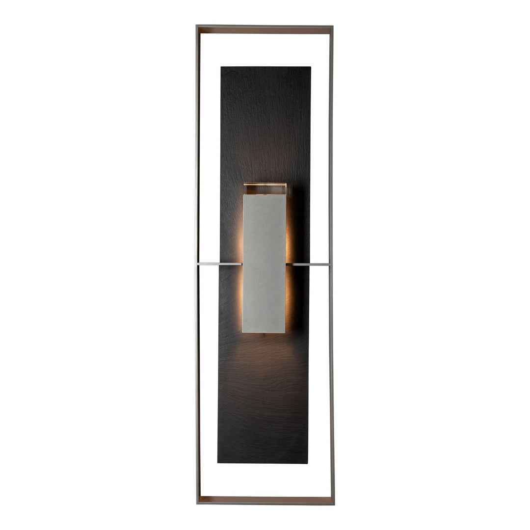 Hubbardton Forge Canada - 302669-SKT-78-SL-ZM0851 - Two Light Outdoor Wall Sconce - Shadow Box - Coastal Burnished Steel
