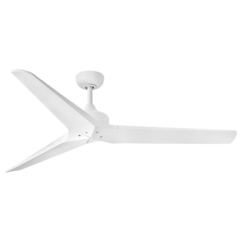 Chisel 60"Ceiling Fan in Matte White - available from The Lighting Shoppe, trusted by Canadian homeowners