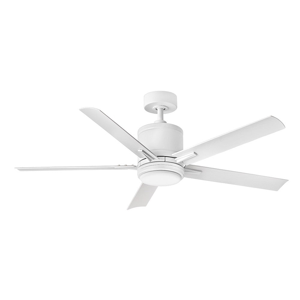Vail 52"Ceiling Fan in Matte White - available from The Lighting Shoppe, trusted by Canadian homeowners