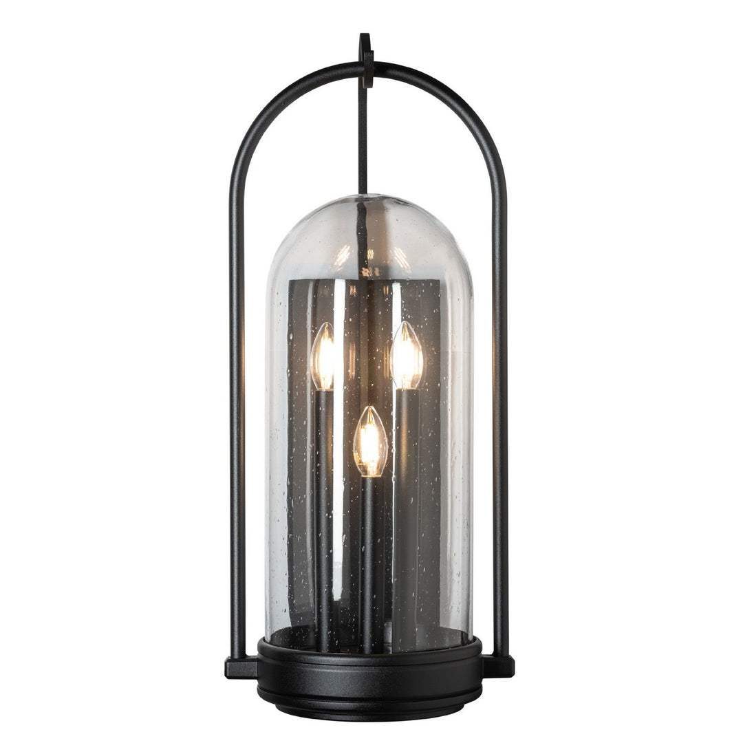 Hubbardton Forge Canada - 305213-SKT-80-II0826 - Three Light Outdoor Wall Sconce - Davis - Coastal Black
