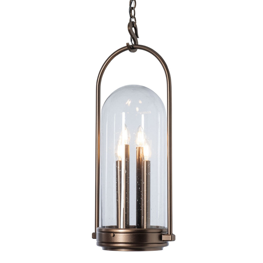 Hubbardton Forge Canada - 365213-SKT-75-II0826 - Four Light Outdoor Lantern - Davis - Coastal Bronze