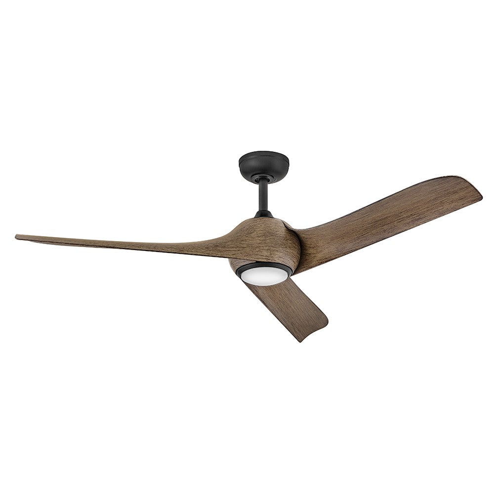 Tiburon 56"Ceiling Fan in Matte Black - available from The Lighting Shoppe, trusted by Canadian homeowners