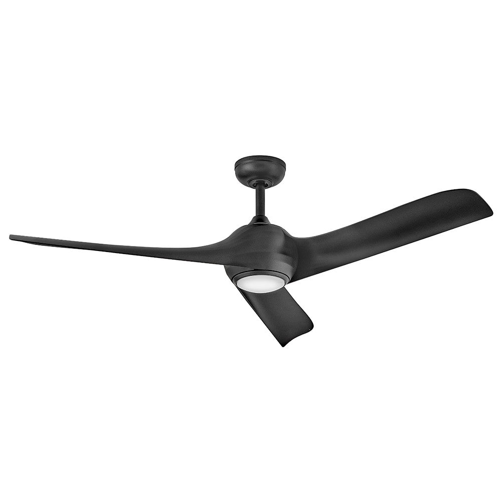 Tiburon 56"Ceiling Fan in Matte Black - available from The Lighting Shoppe, trusted by Canadian homeowners